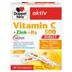 Abbildung der Produktverpackung Doppelherz aktiv Vitamin C 500 DIRECT Frontansicht